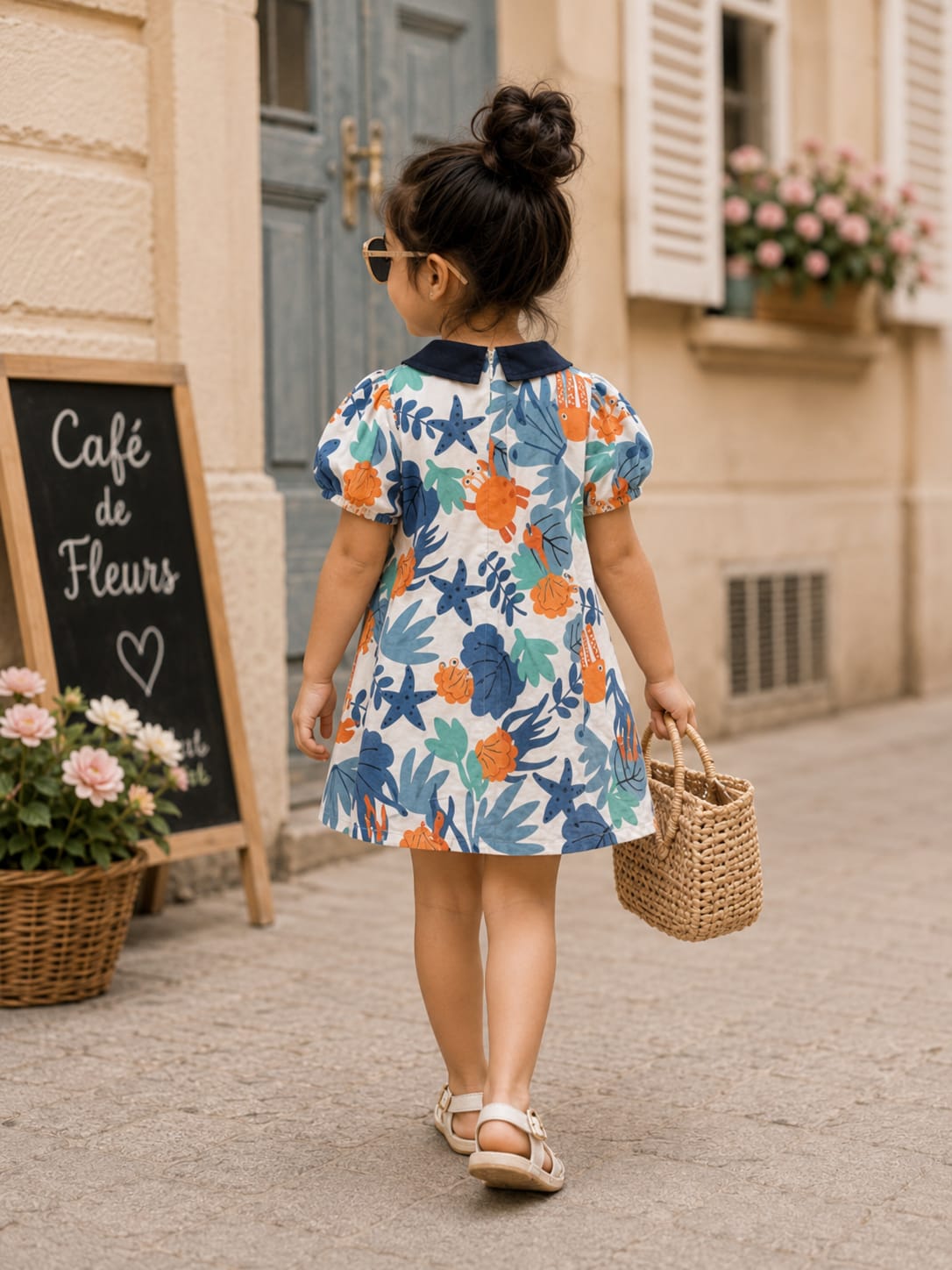 CORAL REEF STORY DRESS - Image 2