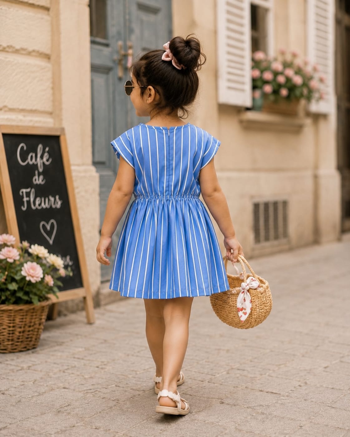 LITTLE MARINA CRAB DRESS - Image 2