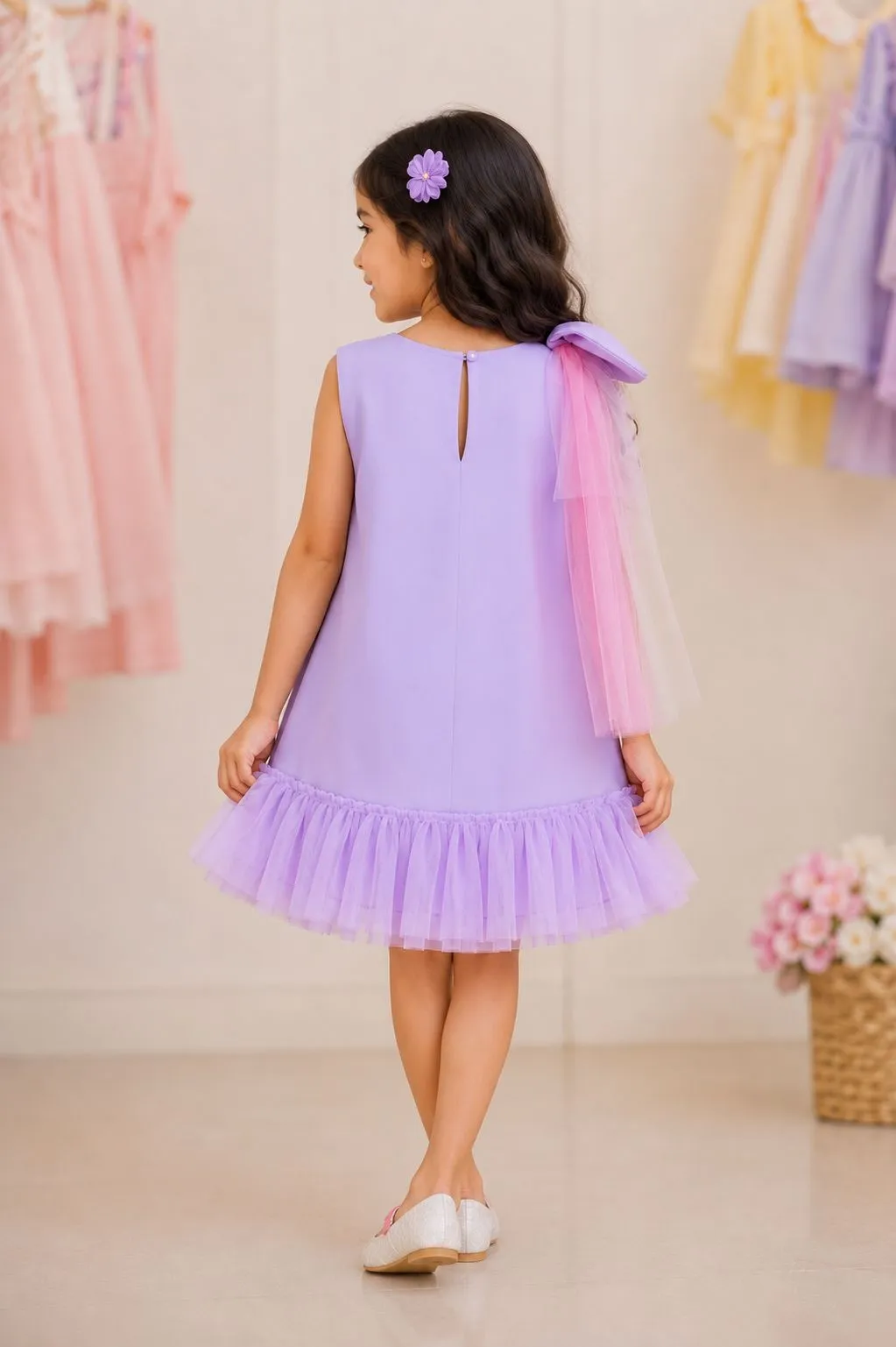 Lavender Meadow Whimsy Dress πΈβοΈ - Image 2