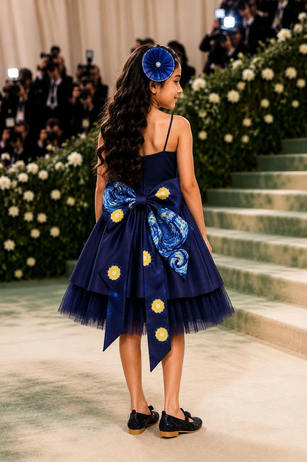 Starry Night Couture Dress - Image 2