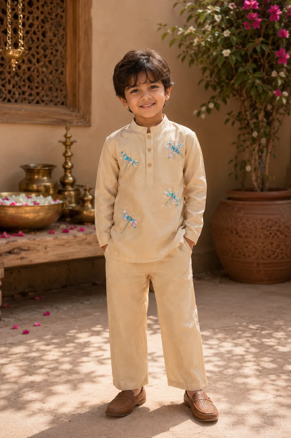 Dragonfly Dusk Kurta Set ✨