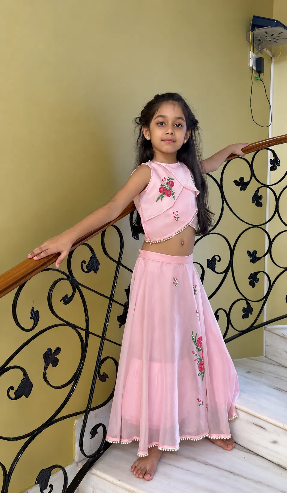 Pink Noor Lehenga - Image 2